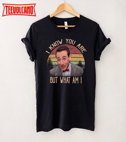 I Know You Are But What Am I Vintage Pee-Wee T-Shirt