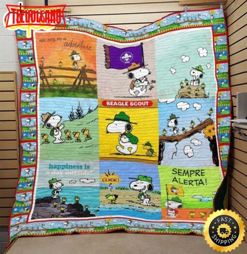 I’M Beagle Scout Snoopy The Peanuts Movie Snoopy Dog Blanket