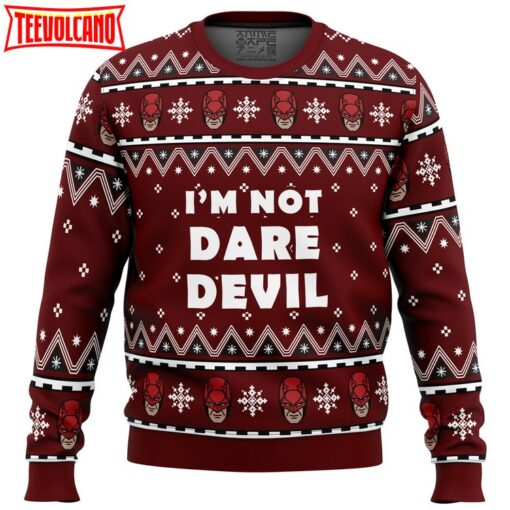 I’m not Daredevil Marvel Ugly Christmas Sweater