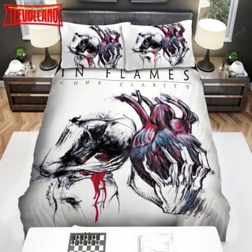 In Flames Album Come Clarity Bed Sheets Duvet Cover Bedding Sets