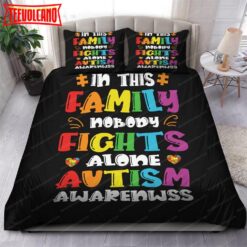 In This Family Nobody Fights Alone Bedding Sets