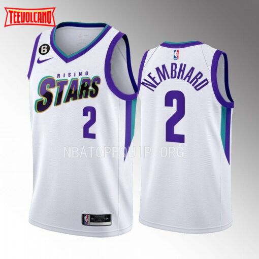 Indiana Pacers Andrew Nembhard 2023 NBA Rising Stars White Jersey