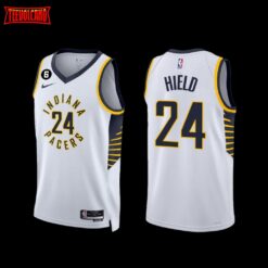 Indiana Pacers Buddy Hield 2022-23 Association Edition Jersey White