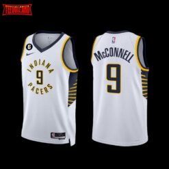 Indiana Pacers T.J. McConnell 2022-23 Association Edition Jersey White