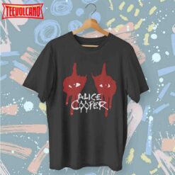 Inspired Design Alice Cooper Singing Logo T-shirt