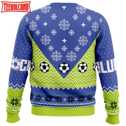 Isagi Yochi Blue Lock Ugly Christmas Sweater