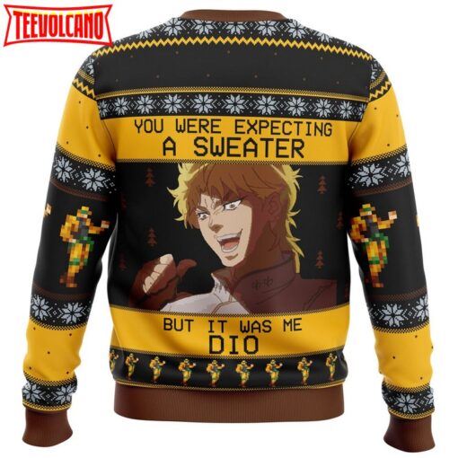 It Was Me Dio Jojo’s Bizarre Adventure Ugly Christmas Sweater