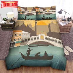 Italy Venice Bed Sheets Spread Duvet Cover Bedding Sets