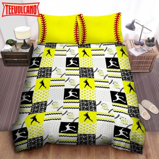 It’s A Softball Thing Bedding Set Duvet Cover &amp Pillow Cases