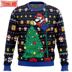 It’s a Tree Super Mario Bros. Ugly Christmas Sweater