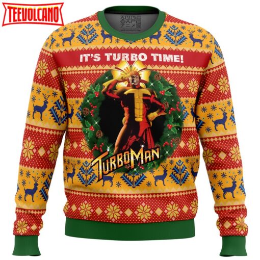 It’s Turbo Time Turbo Time Ugly Christmas Sweater