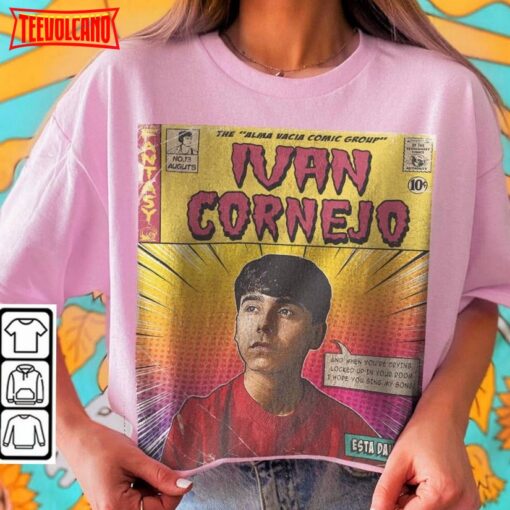 Ivan Cornejo Comic Merch Book Art Alma Vacía Album World Tour T Shirt