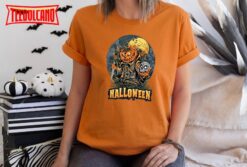 Jack O Lantern Pumpkin Shirt, Jack O Lantern Halloween Shirt