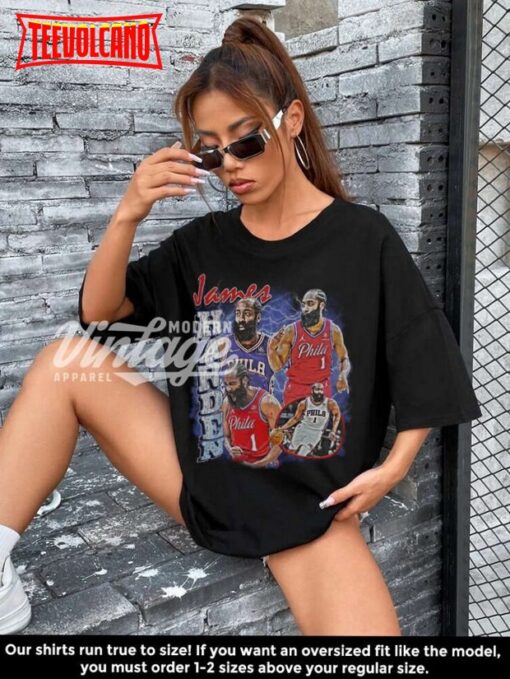 James Harden shirt, Basketball Shirt, Classic 90s Graphic T Shirt