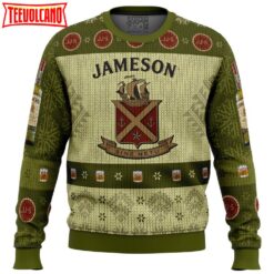 Jameson Irish Whiskey Ugly Christmas Sweater