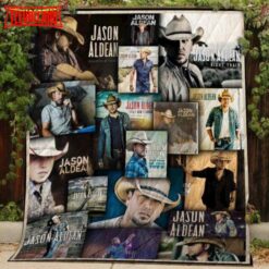 Jason Aldean 3D Customized Quilt Blanket