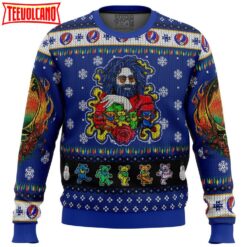 Jerry Garcia Grateful Dead Ugly Christmas Sweater