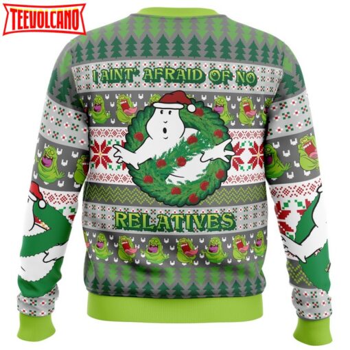 Jinglebusters Ghostbusters Ugly Christmas Sweater