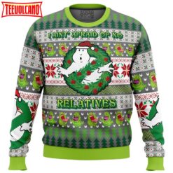 Jinglebusters Ghostbusters Ugly Christmas Sweater