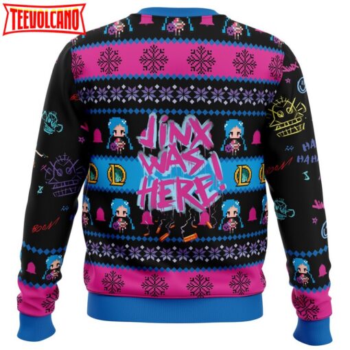 Jinx League of Legends Ugly Christmas Sweater