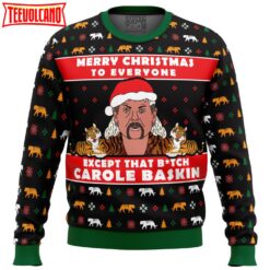 Joe Exotic Tiger King Ugly Christmas Sweater