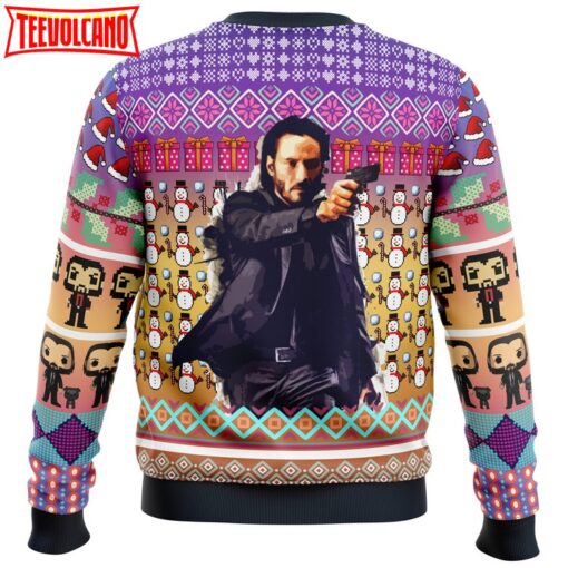 John Wick Ugly Christmas Sweater