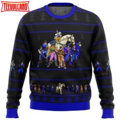 Jojo’s Bizarre Adventure Generations Ugly Christmas Sweater