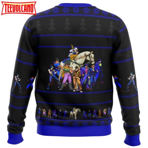 Jojo’s Bizarre Adventure Generations Ugly Christmas Sweater