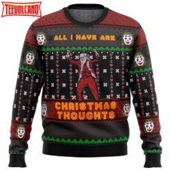 Joker All I Have are Xmas Thoughts Ugly Christmas Sweater