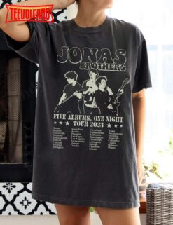 Jonas Brothers Vintage Shirt, Jonas Brothers Tour Shirt, Concert 2023 T Shirt