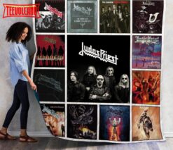 Judas Priest Compilation Albums 3D Customized Quilt Blanket