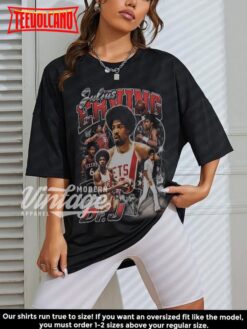 Julius Erving Shirt, Basketball Shirt, Classic 90s Graphic T Shirt