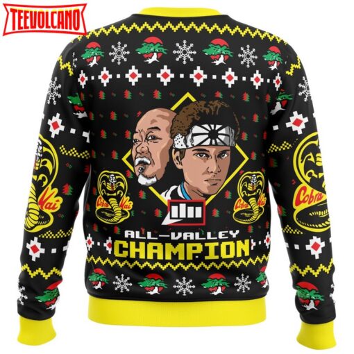 Karate Kid Christmas Ugly Christmas Sweater