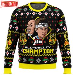 Karate Kid Christmas Ugly Christmas Sweater