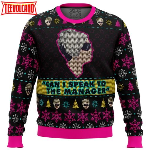 Karen Talks to Manager Meme Ugly Christmas Sweater