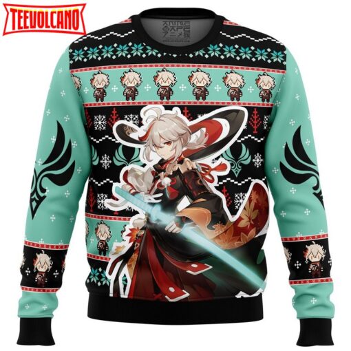 Kazuha Genshin Impact Ugly Christmas Sweater