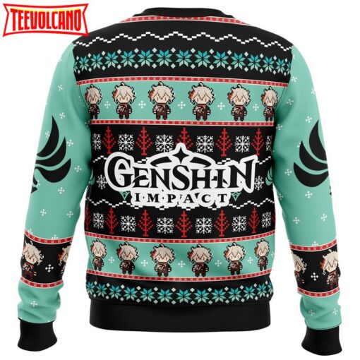 Kazuha Genshin Impact Ugly Christmas Sweater