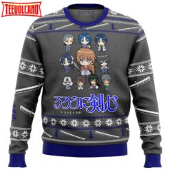 Kenshin Sprites Ugly Christmas Sweater