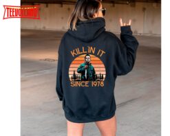 Killin It Hoodie, Halloween Hoodies, Halloween Sweatshirt Funny Michael Hoodie