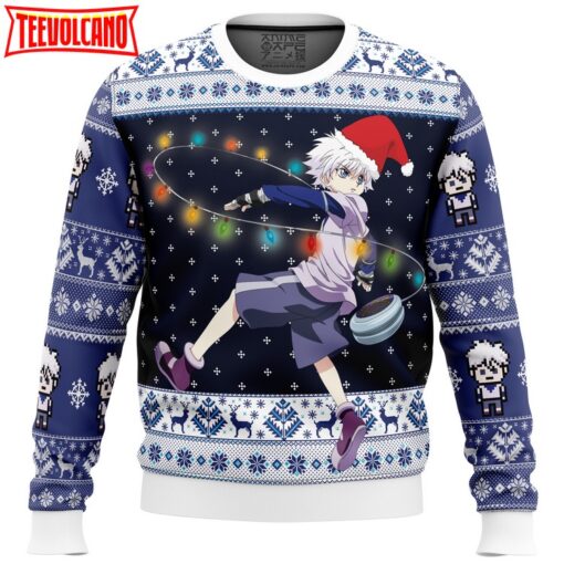 Killua Zoldyck v2 Hunter X Hunter Ugly Christmas Sweater