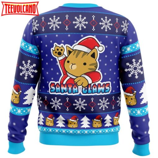 Kitty Claws Ugly Christmas Sweater