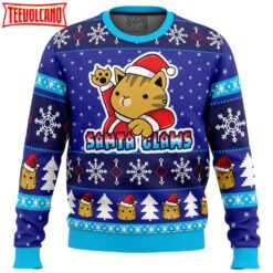 Kitty Claws Ugly Christmas Sweater