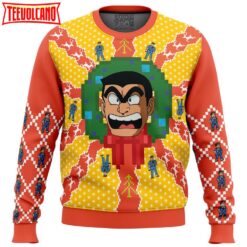 KochiKame Tokyo Beat Cops Ugly Christmas Sweater