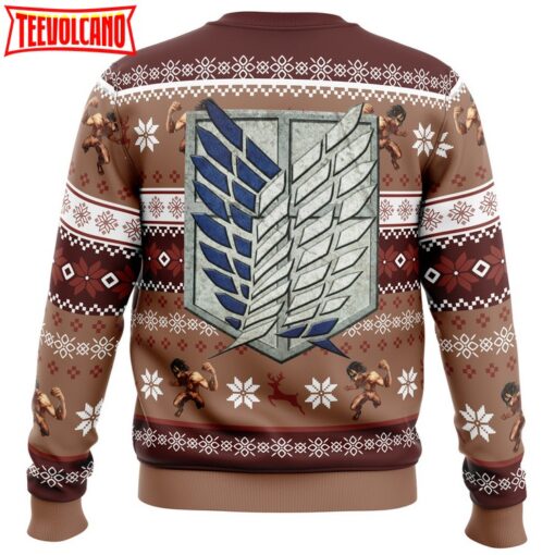 Levi Ackerman Attack on Titan Ugly Christmas Sweater