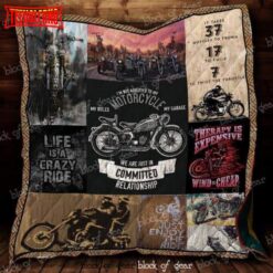 Life Iscrazy Ride Customize Quilt Blanket