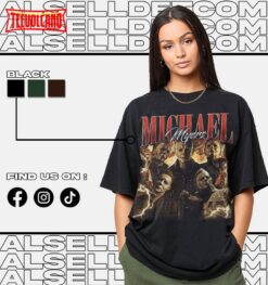 Limited Michael Myers Vintage T-Shirt Women and Man Unisex T-Shirt