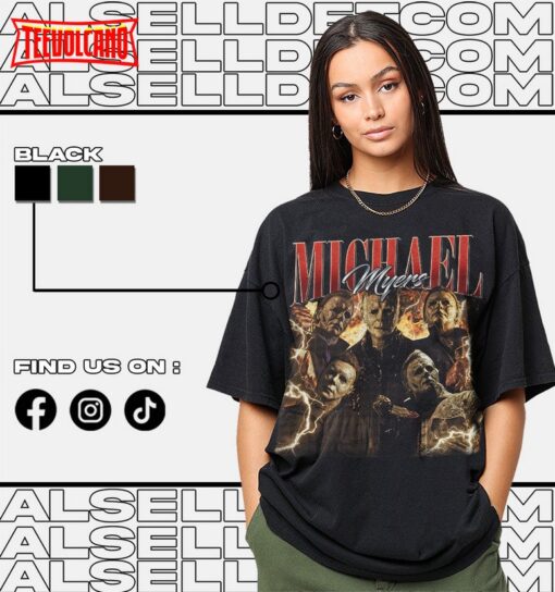 Limited Michael Myers Vintage T-Shirt Women and Man Unisex T-Shirt