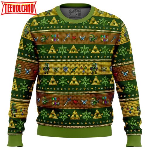 Link Adventure Legend of Zelda Ugly Christmas Sweater