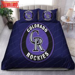 Logo Colorado Rockies MLB 89 Bedding Sets