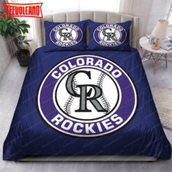 Logo Colorado Rockies MLB 91 Bedding Sets